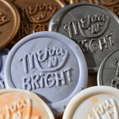 Merry 'N' Bright Wax Seal Stamp