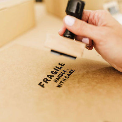 fragile handle with care stamp