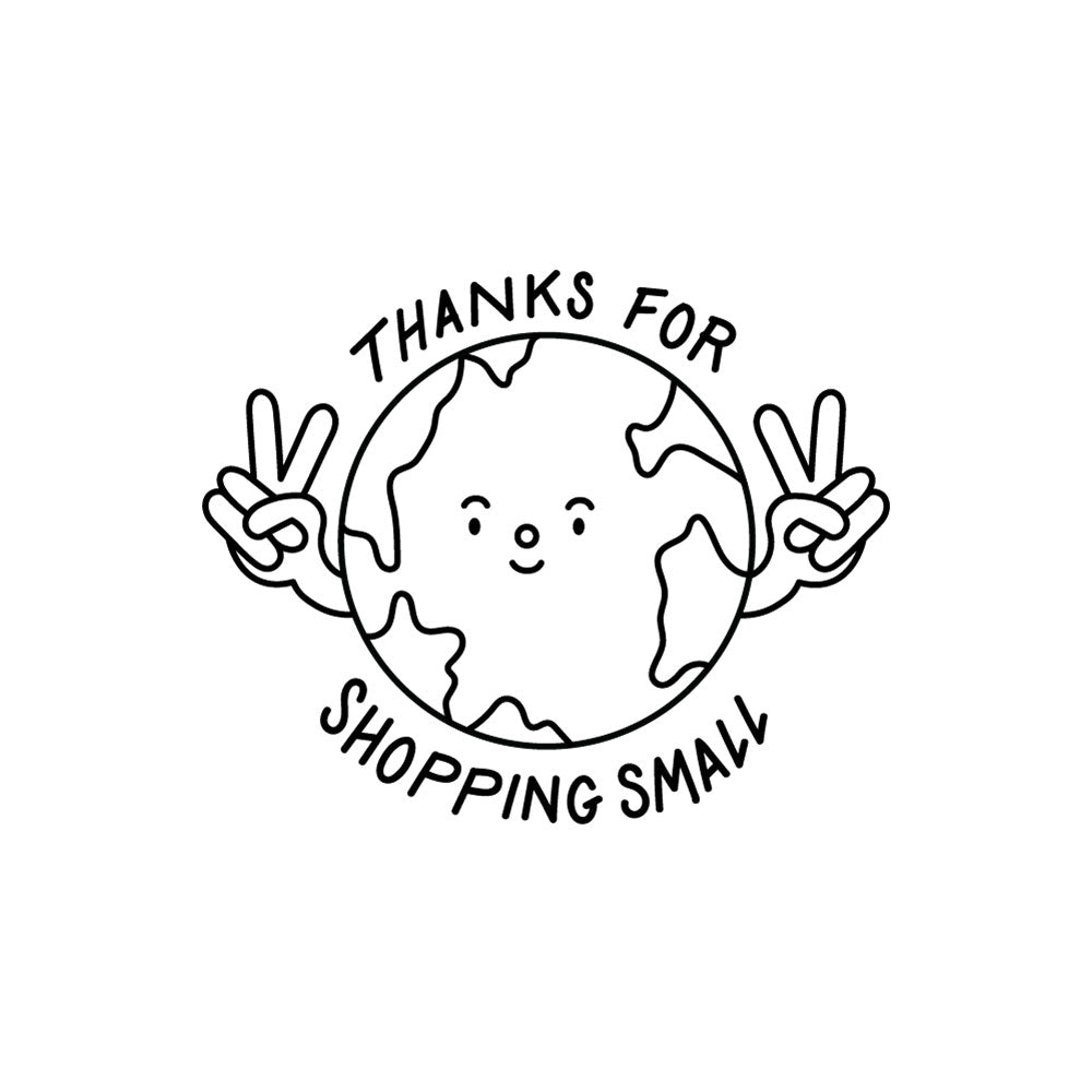 Thanks for Shopping Small Stamp [Earth]